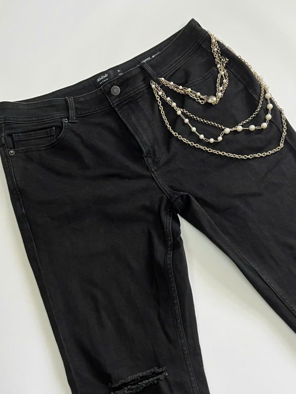 Phụ kiện chain đeo quần layer 3 tầng unisex
