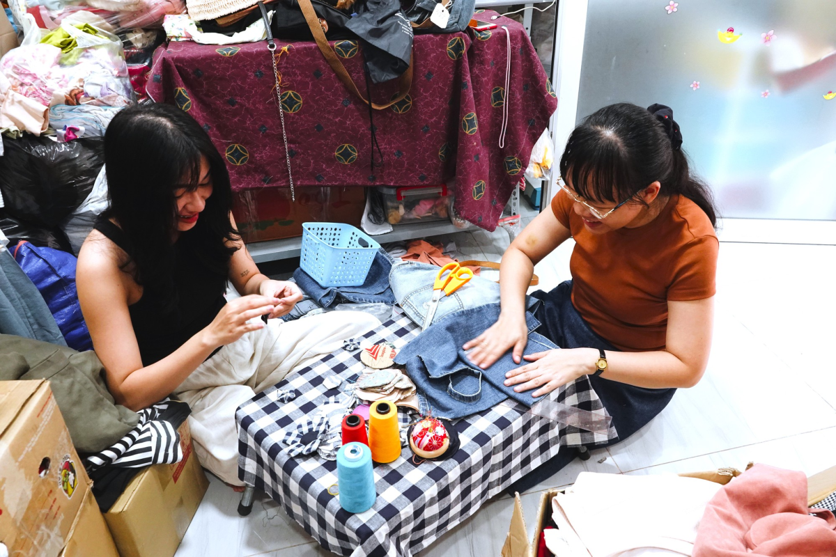 áo cũ và lối sống xanh